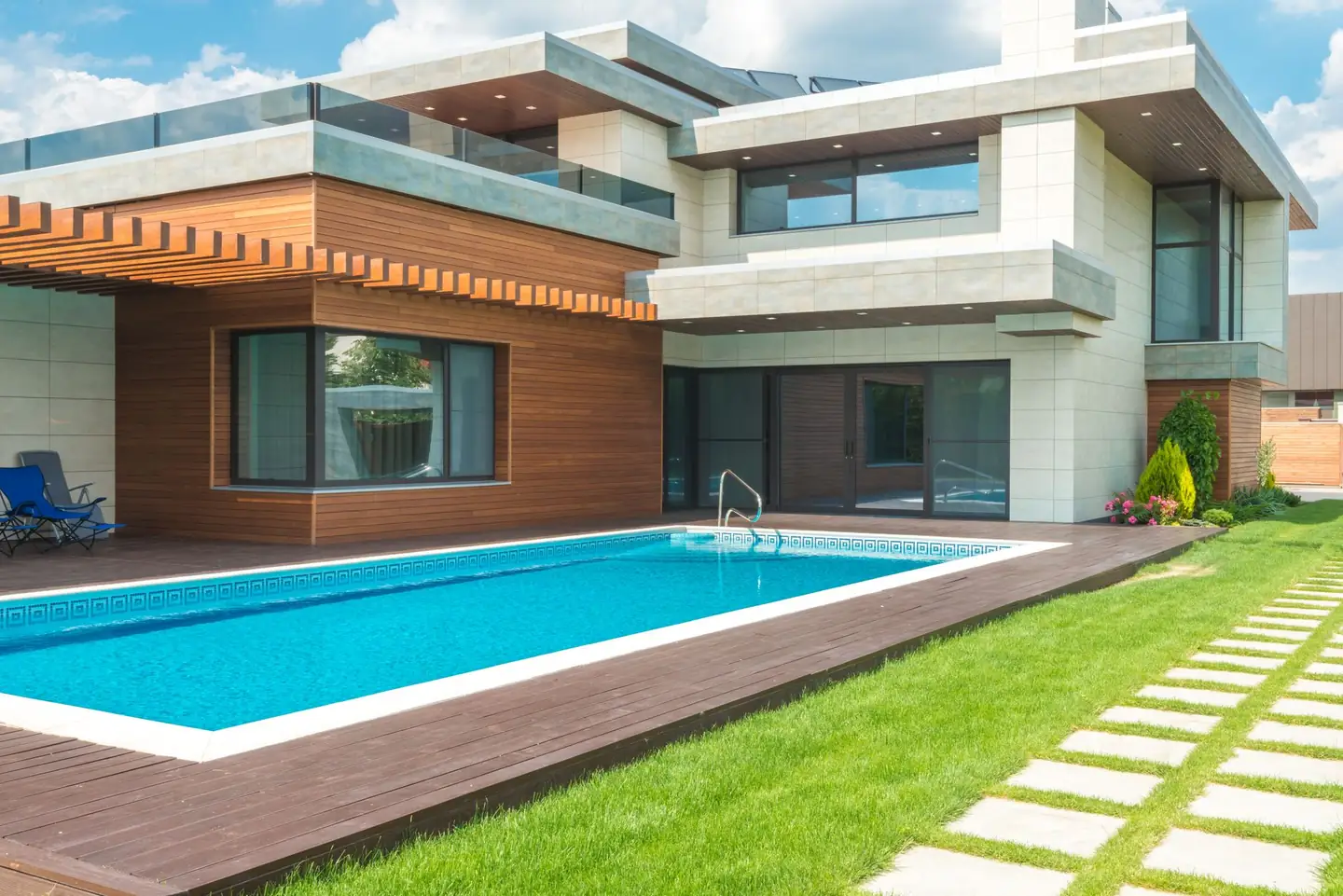 Swimming pool built in Beecroft, NSW